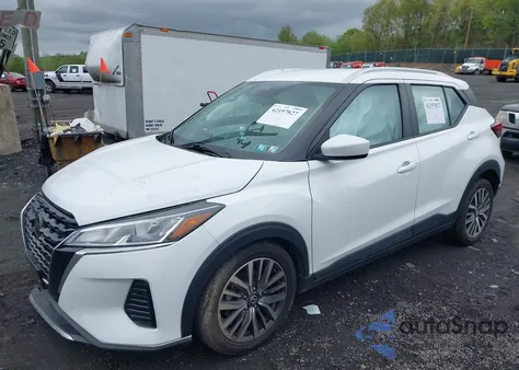 2021 Nissan Kicks Sv Xtronic Cvt from USA, damaged, VIN 3N1CP5CV5ML480609